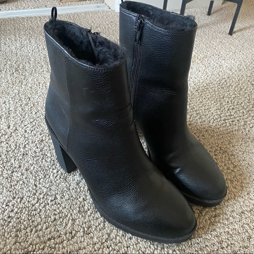 Platform Ankle Boots